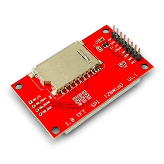 1.8 İnç SPI TFT 128x160 LCD Ekran Modülü ST7735S