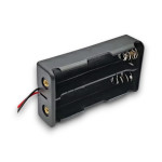 18650 Lityum İyon Pil Yuvası - 2 Kanal 18650 Lityum İyon Pil Yuvası - 2 Kanal