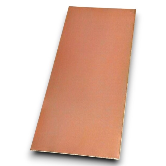 Çift Taraflı Bakır Plaket FR2 - 200x87x2mm - 1 Adet Çift Taraflı Bakır Plaket FR2 - 200x87x2mm - 1 Adet