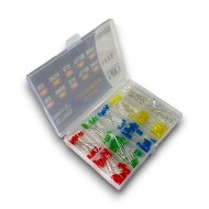 Led Seti 10 Çeşit 200 Parça 3mm/5mm Diffused Led