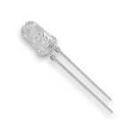 3mm Beyaz Diffused Led - 100 Adet 3mm Beyaz Diffused Led - 100 Adet