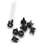 3mm Plastik Led Yuvası Led Kılıfı - 100 Adet