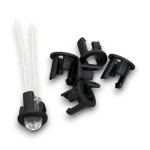 5mm Plastik Led Yuvası Led Kılıfı - 100 Adet 5mm Plastik Led Yuvası Led Kılıfı - 100 Adet