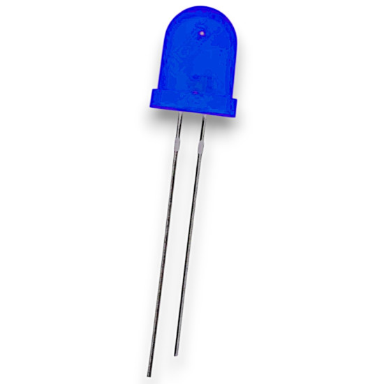 8mm Mavi Diffused Led - 50 Adet 8mm Mavi Diffused Led - 50 Adet