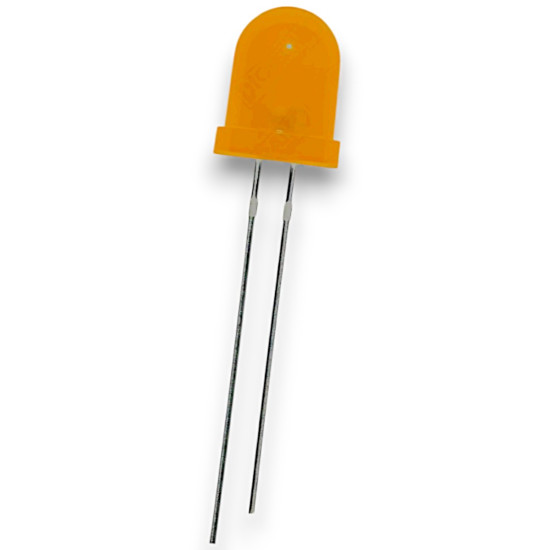 8mm Turuncu Diffused Led - 50 Adet 8mm Turuncu Diffused Led - 50 Adet