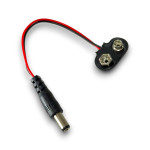 9V Pil Bağlantı Kablosu Barrel Dönüştürücü Kablo Soketli