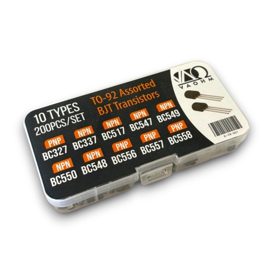 Bjt Transistör 200 Parça Set Bjt Transistör 200 Parça Set