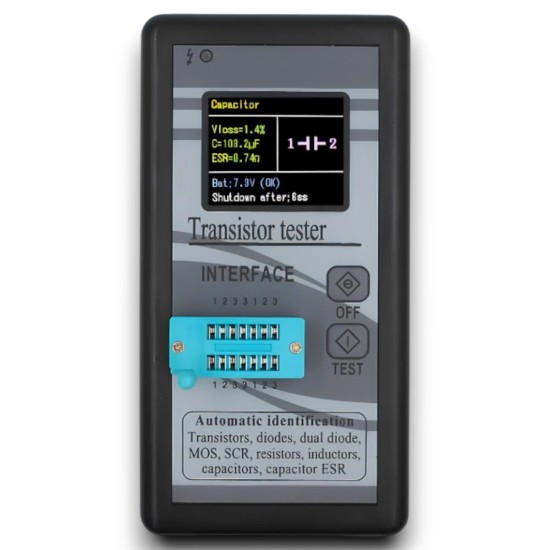 FNIRSI M328 LCR Metre, Transistör Test Cihazı