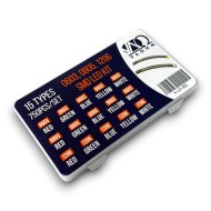 SMD LED SETİ 15 ÇEŞİT 750 PARÇA 0603-0805-1206 KILIF