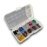 Ayarlanabilir (trimmer) Plastik Kondansatör Seti 10 Çeşit 100 Parça Ayarlanabilir (trimmer) Plastik Kondansatör Seti 10 Çeşit 100 Parça