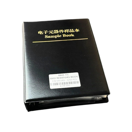 0805 SMD DİRENÇ SETİ/KİTABI/DEFTERİ 170 ÇEŞİT 4250 ADET %1 0805 SMD DİRENÇ SETİ/KİTABI/DEFTERİ 170 ÇEŞİT 4250 ADET %1