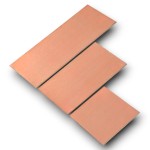 3 Çeşit Çift Taraflı Bakır Plaket Seti FR2 - 80x87x2mm - 140x87x2mm - 200x87x2mm