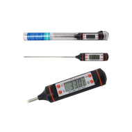 Dijital Mutfak - Siyah Gıda Termometresi Sıcaklık Ölçer Tp101