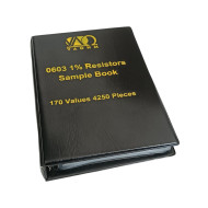 0603 SMD DİRENÇ SETİ/KİTABI/DEFTERİ 170 ÇEŞİT 4250 ADET %1