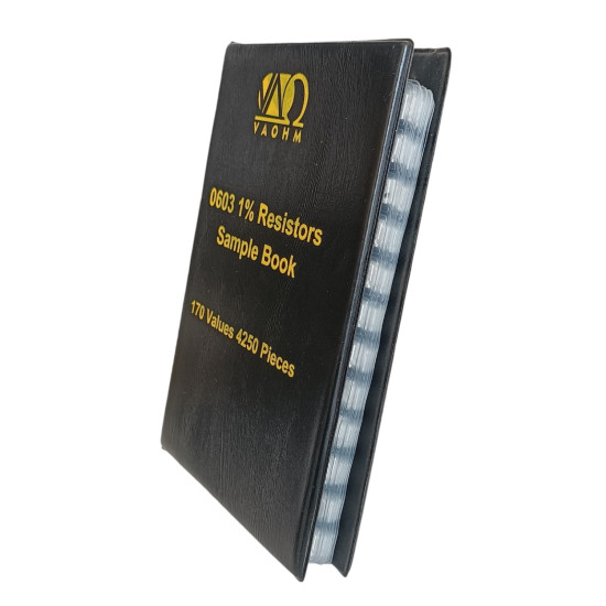 0603 SMD DİRENÇ SETİ/KİTABI/DEFTERİ 170 ÇEŞİT 4250 ADET %1 0603 SMD DİRENÇ SETİ/KİTABI/DEFTERİ 170 ÇEŞİT 4250 ADET %1