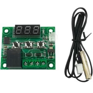 W1209 Dijital Termostat Sıcaklık Kontrol Devresi Sensörlü