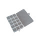 3 ADET - 15 Bölmeli Kolye, Yüzük, Takı Düzenleyici Organizer Plastik Şeffaf Kutu 10x17x2cm 3 ADET - 15 Bölmeli Kolye, Yüzük, Takı Düzenleyici Organizer Plastik Şeffaf Kutu 10x17x2cm