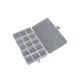 15 Bölmeli Kolye, Yüzük, Takı Düzenleyici Organizer Plastik Şeffaf Kutu 10x17x2cm 15 Bölmeli Kolye, Yüzük, Takı Düzenleyici Organizer Plastik Şeffaf Kutu 10x17x2cm