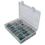 Elektrolitik Kondansatör Seti 24 Çeşit 326 Adet - Şeffaf Kutulu Elektrolitik Kondansatör Seti 24 Çeşit 326 Adet - Şeffaf Kutulu