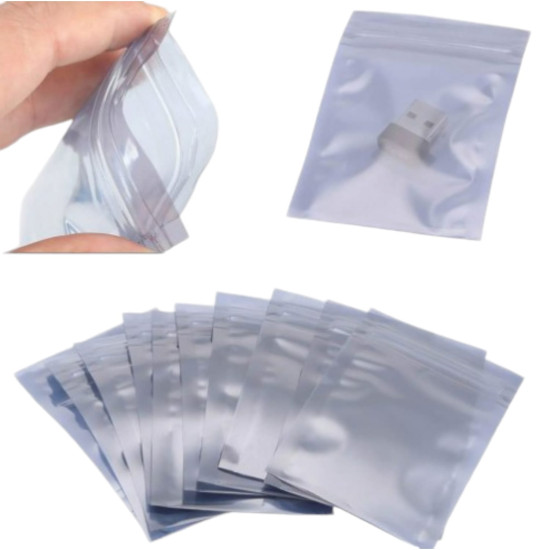Antistatik Kilitli Ve Şeffaf Esd Poşet - 100 Adet - 18x26cm Antistatik Kilitli Ve Şeffaf Esd Poşet - 100 Adet - 18x26cm