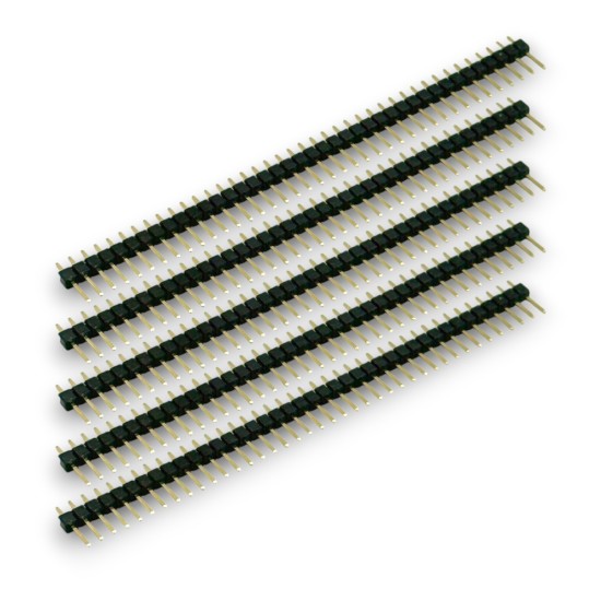 5 Adet Pin Header 11mm 1x40 Pin 180 Derece 2.54mm 5 Adet Pin Header 11mm 1x40 Pin 180 Derece 2.54mm
