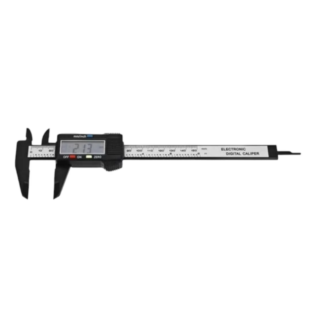 Dijital Kumpas 150mm Karbon Fiber - Pil Dahil