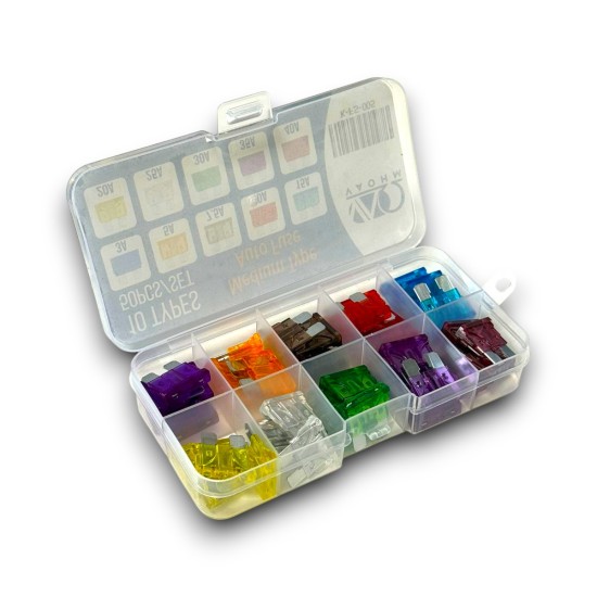 Araba Sigorta Seti 10 Çeşit 50 Parça Medium Tip