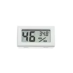 Mini Lcd Dijital Elektronik Beyaz Termometre Higrometre Sıcaklık Nem Ölçer (KABLOSUZ)