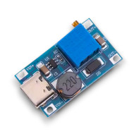 MT3608 2V-28V Type-C 2A USB Yükselteç DC-DC Aşamalı Güç Modülü