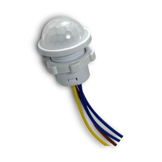 Pır Hareket Sensörü 220V - 20cm Kablolu Pır Hareket Sensörü 220V - 20cm Kablolu