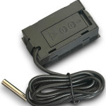 Mini Dijital Termometre Sıcaklık Ölçer - Siyah (PİL DAHİL) Mini Dijital Termometre Sıcaklık Ölçer - Siyah (PİL DAHİL)