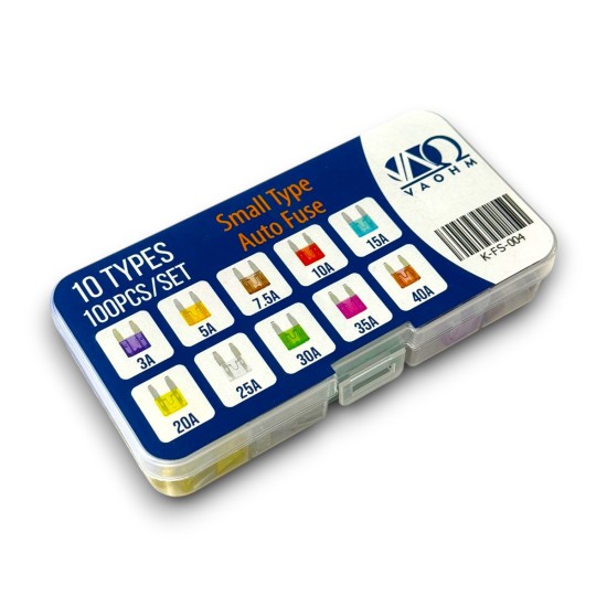 Araba Sigorta Seti 10 Çeşit 100 Parça Small Tip Araba Sigorta Seti 10 Çeşit 100 Parça Small Tip