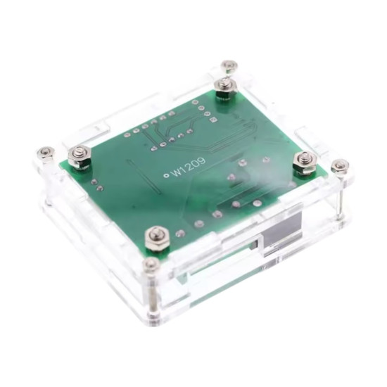 W1209 Dijital Termostat Sıcaklık Kontrol Devresi Sensörlü + W1209 Termostat İçin Pleksi Kutu W1209 Dijital Termostat Sıcaklık Kontrol Devresi Sensörlü + W1209 Termostat İçin Pleksi Kutu