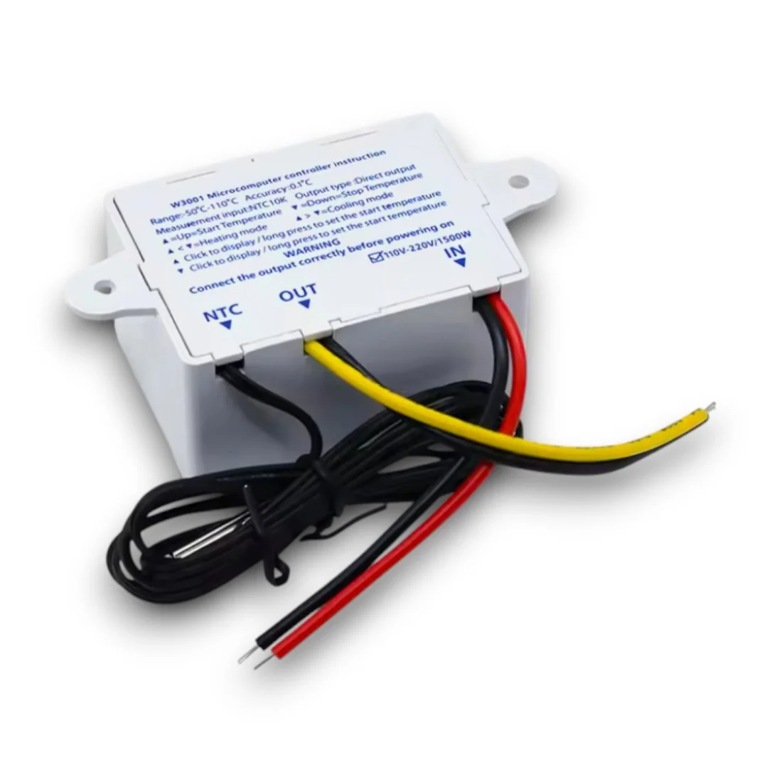 XH-W3001 110V/220V AC Dijital Termostat 1500W
