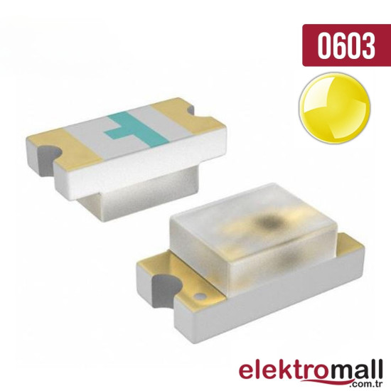 0603 Sarı Smd Led 