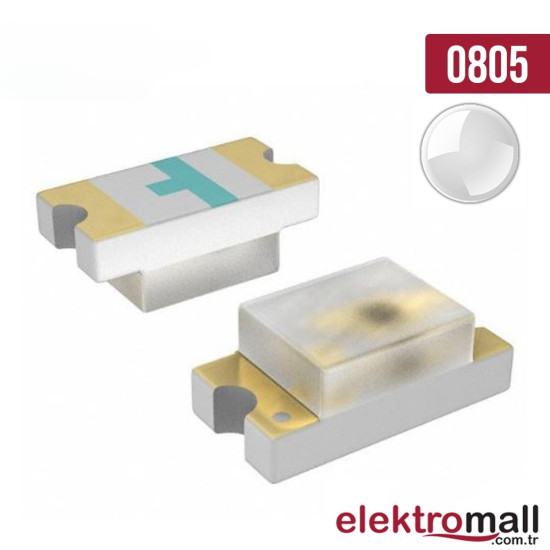 0805 Beyaz Smd Led 