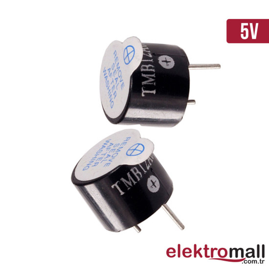 5V 12mm Aktif Buzzer 5V 12mm Aktif Buzzer