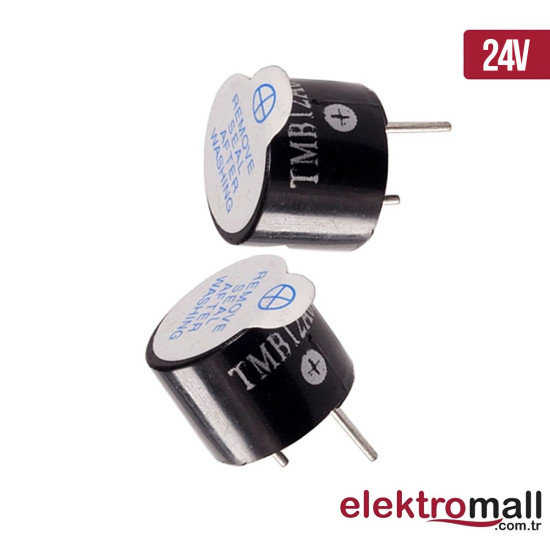 24V 12mm Aktif Buzzer 24V 12mm Aktif Buzzer