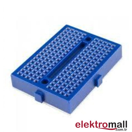Syb-170 Mini Yapışkanlı 170 Pin Breadboard - Mavi Syb-170 Mini Yapışkanlı 170 Pin Breadboard - Mavi