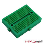 Syb-170 Mini Yapışkanlı 170 Pin Breadboard - Yeşil