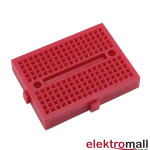 Syb-170 Mini Yapışkanlı 170 Pin Breadboard - Kırmızı