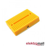 Syb-170 Mini Yapışkanlı 170 Pin Breadboard - Sarı Syb-170 Mini Yapışkanlı 170 Pin Breadboard - Sarı