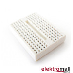 Syb-170 Mini Yapışkanlı 170 Pin Breadboard - Beyaz Syb-170 Mini Yapışkanlı 170 Pin Breadboard - Beyaz