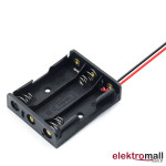 3'Lü Aa Boy Pil Yuvası - Pil Kutusu 3'Lü Aa Boy Pil Yuvası - Pil Kutusu