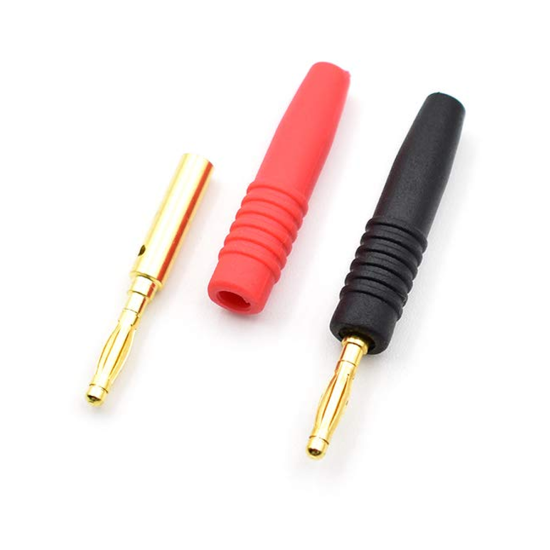 2mm Banana Jack Gold Kırmızı-Siyah Çift 2mm Banana Jack Gold Kırmızı-Siyah Çift