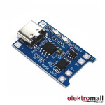 Tp4056 Lityum Pil Şarj Modülü Type-C Tp4056 Lityum Pil Şarj Modülü Type-C