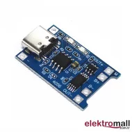 Tp4056 Lityum Pil Şarj Modülü Type-C