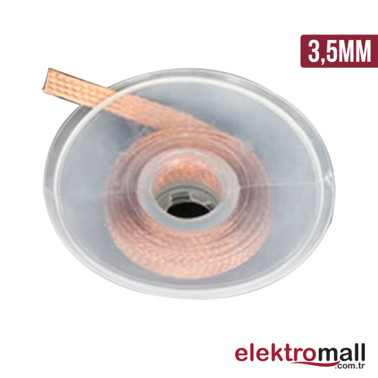 Lehim Temizleme Teli 3.5mm 1.5M Lehim Temizleme Teli 3.5mm 1.5M