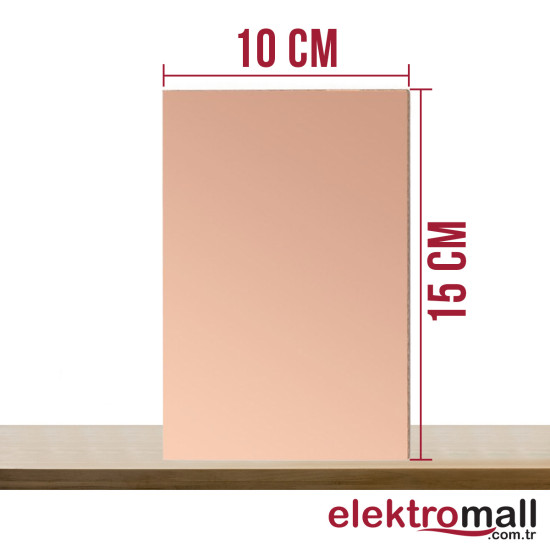 10X15Cm Bakır Plaket FR4 10X15Cm Bakır Plaket FR4