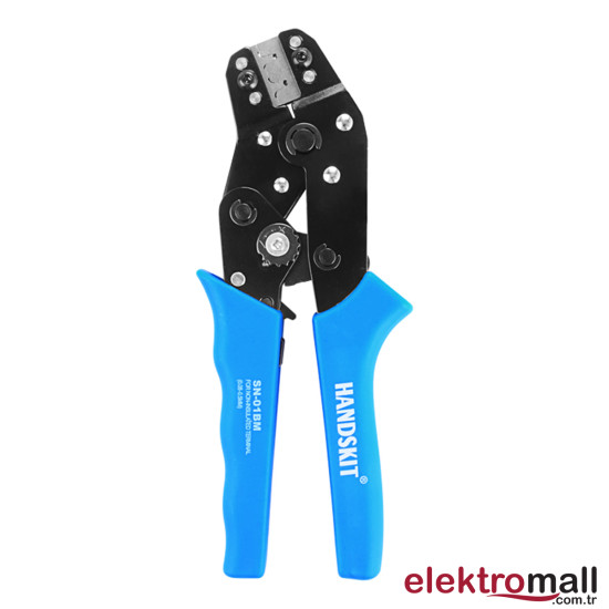 Sn-01Bm Ayarlı Terminal Tel Kablo Sıkma Pensesi Sn-01Bm Ayarlı Terminal Tel Kablo Sıkma Pensesi